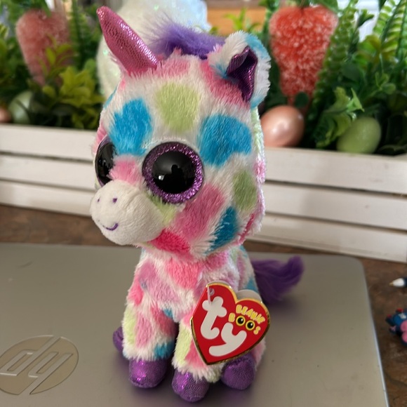 TY Beanie Boos Rainbow inspired “Wishful”. Unicorn 🦄 - Picture 2 of 8